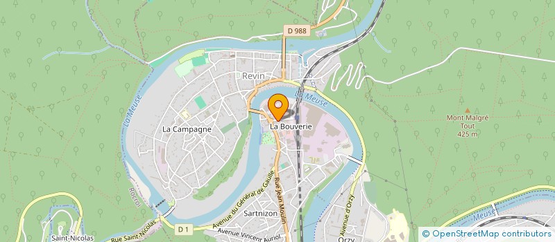 localisation de l'entreprise 482 922 549   REVIN