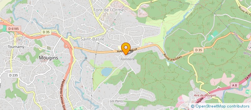 localisation de l'entreprise 482 936 846   MOUGINS