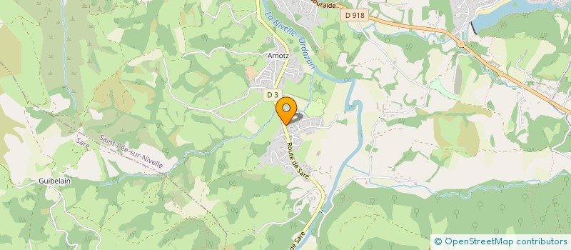 localisation de l'entreprise 482 970 605   SAINT-PEE-SUR-NIVELLE