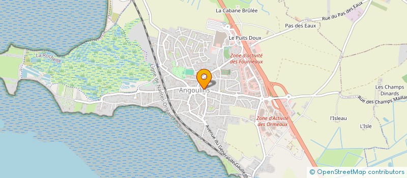 localisation de l'entreprise 483 049 961 à ANGOULINS