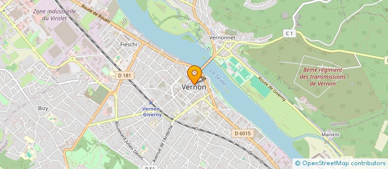 localisation de l'entreprise 483 066 890 à VERNON