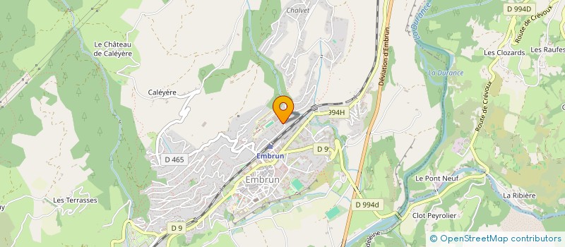 localisation de l'entreprise 483 087 102   EMBRUN