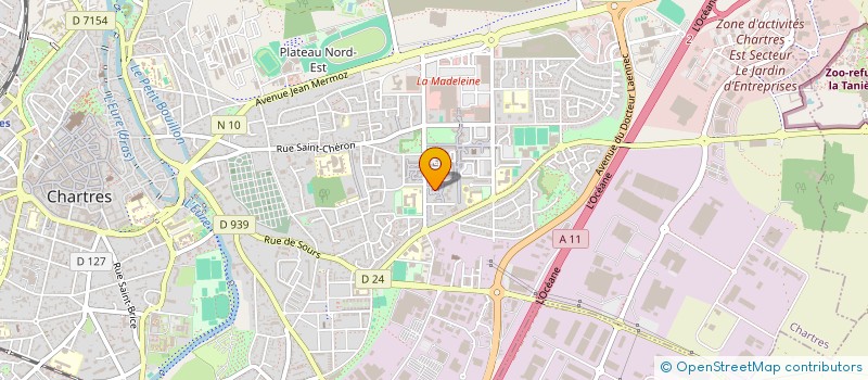 localisation de l'entreprise 483 093 910 à CHARTRES