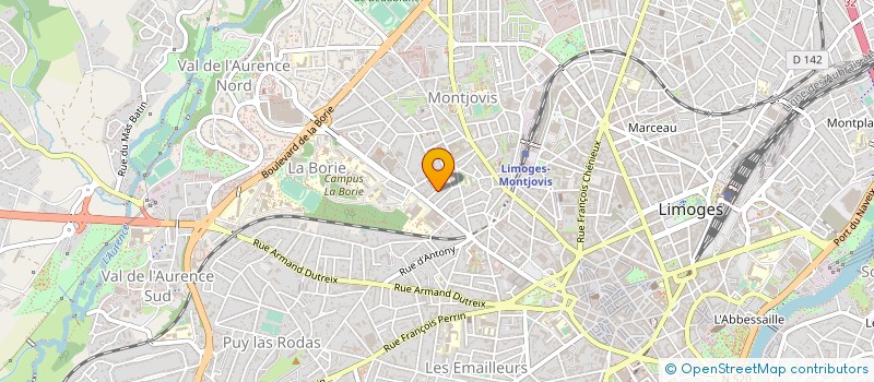 localisation de l'entreprise 483 094 785  à LIMOGES