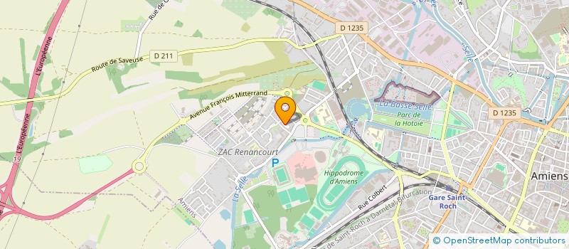 localisation de l'entreprise 483 099 701   AMIENS