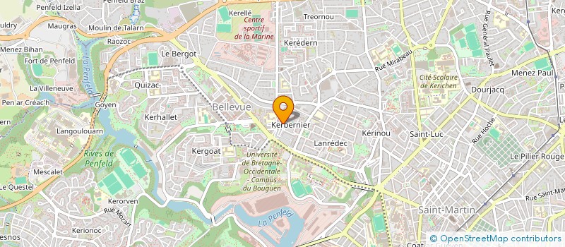 localisation de l'entreprise 483 109 591  à BREST