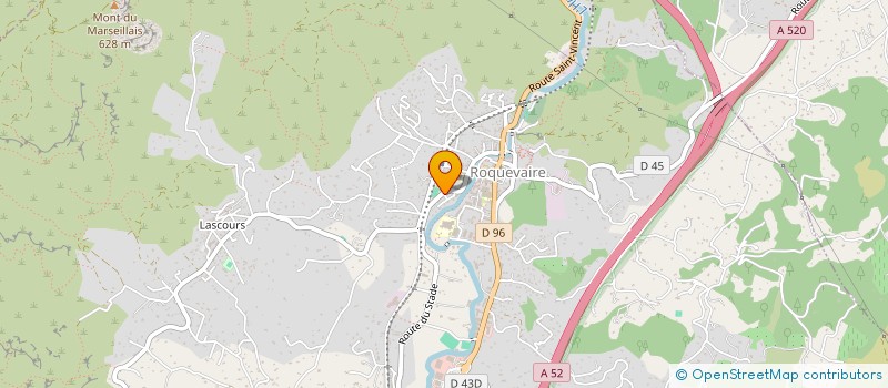 localisation de l'entreprise 483 132 593   ROQUEVAIRE