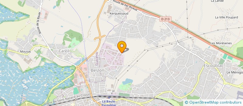 localisation de l'entreprise 483 157 368   LA BAULE-ESCOUBLAC