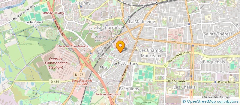 localisation de l'entreprise 483 170 122   VITRE