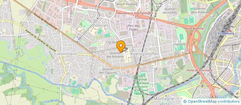 localisation de l'entreprise 483 172 128 à STRASBOURG