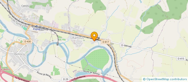 localisation de l'entreprise 483 179 800   RAMOUS