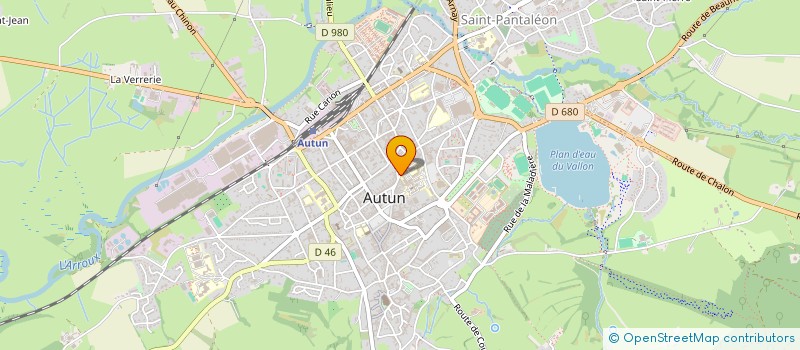 localisation de l'entreprise 483 217 626  à AUTUN