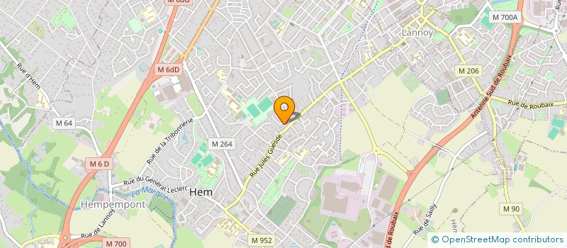 localisation de l'entreprise 483 257 903   HEM