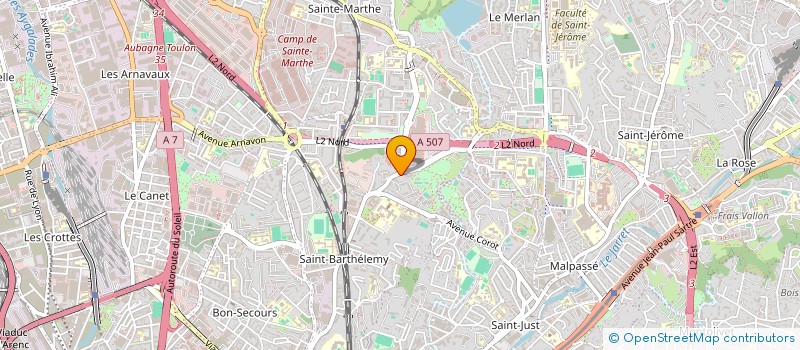 localisation de l'entreprise 483 324 307   MARSEILLE