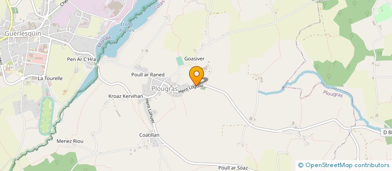 localisation de l'entreprise 483 345 179 à LANNION