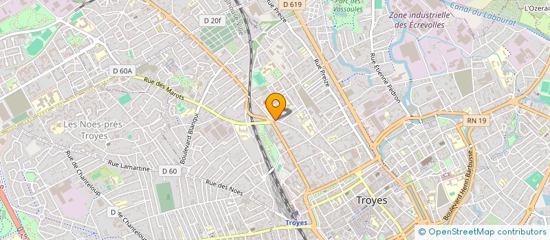 localisation de l'entreprise 483 374 336 à SAINT-LYE