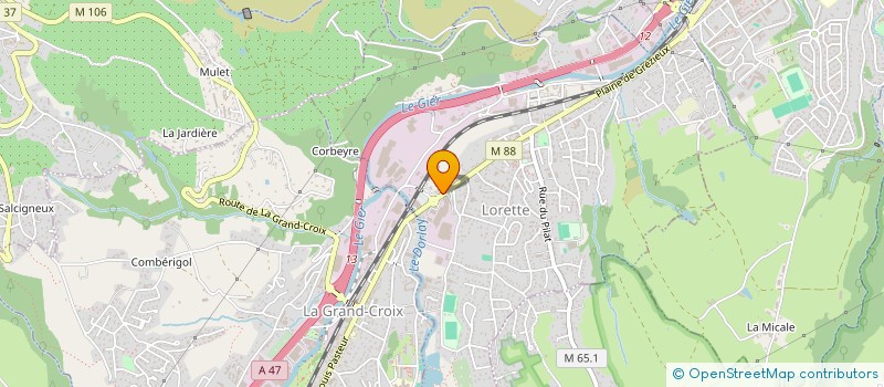 localisation de l'entreprise 483 463 444   MORNANT