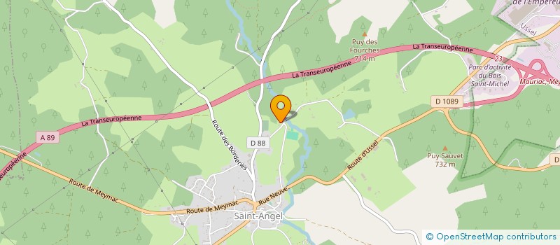 localisation de l'entreprise 483 463 683   SAINT-ANGEL