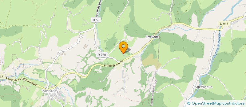 localisation de l'entreprise 483 488 383   LICHANS-SUNHAR