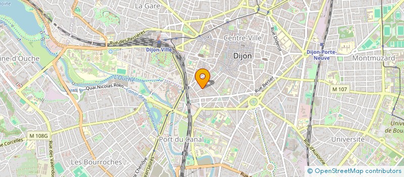 localisation de l'entreprise 483 568 051 à DIJON