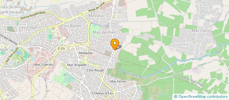 localisation de l'entreprise 483 594 909 à PEZILLA-LA-RIVIERE