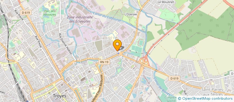 localisation de l'entreprise 483 598 652   ROSIERES-PRES-TROYES