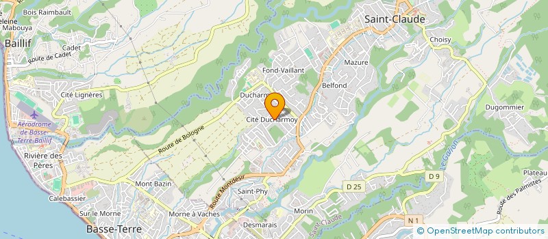 localisation de l'entreprise 483 649 257   SAINT-CLAUDE