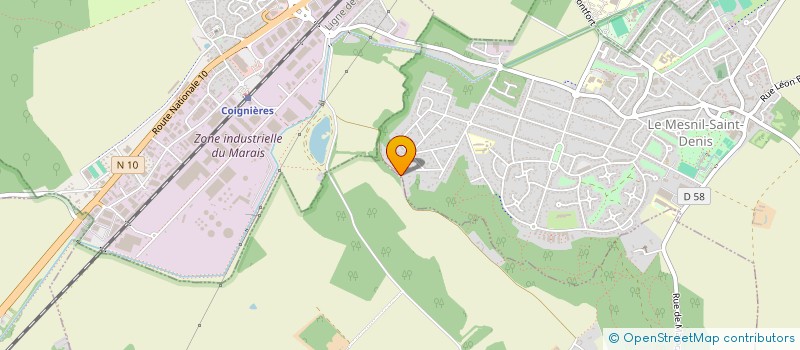 localisation de l'entreprise 483 659 835   LEVIS-SAINT-NOM