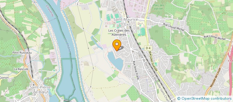 localisation de l'entreprise 483 665 188   SAINT-MAURICE-L'EXIL