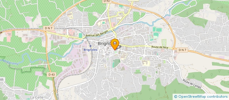 localisation de l'entreprise 483 668 596   BRIGNOLES