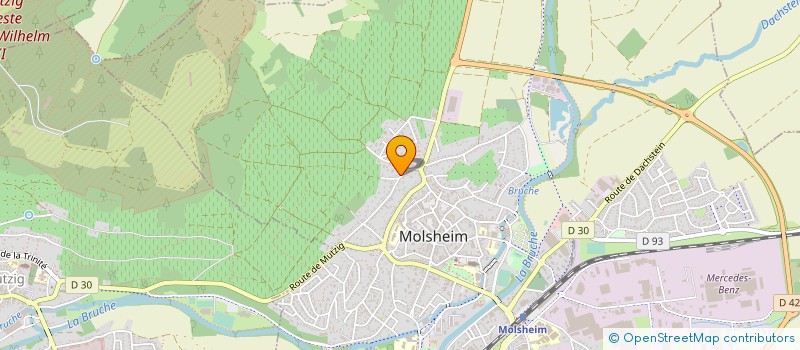 localisation de l'entreprise 483 682 290   MOLSHEIM