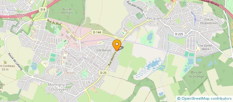 localisation de l'entreprise 483 696 803   PECQUENCOURT