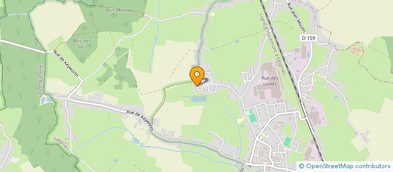 localisation de l'entreprise 483 715 876   FEIGNIES