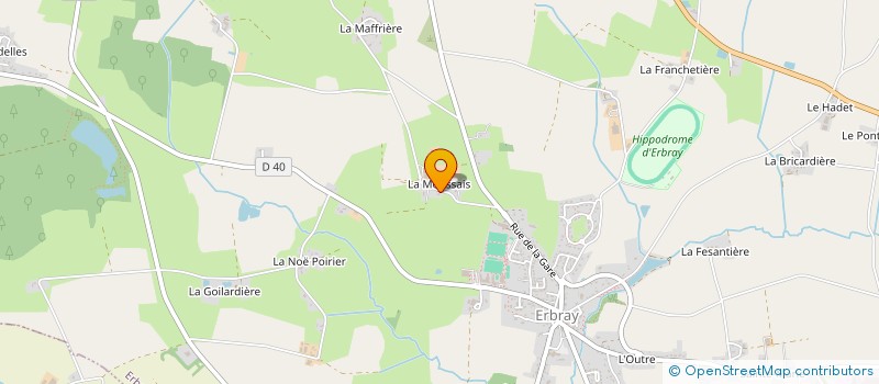 localisation de l'entreprise 483 745 188 à ERBRAY