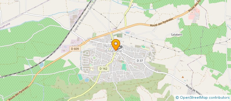 localisation de l'entreprise 483 791 380   NISSAN-LEZ-ENSERUNE