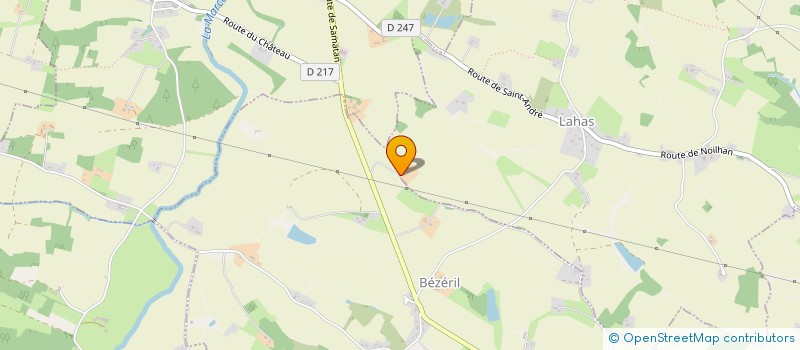 localisation de l'entreprise 483 793 196   SAUVETERRE