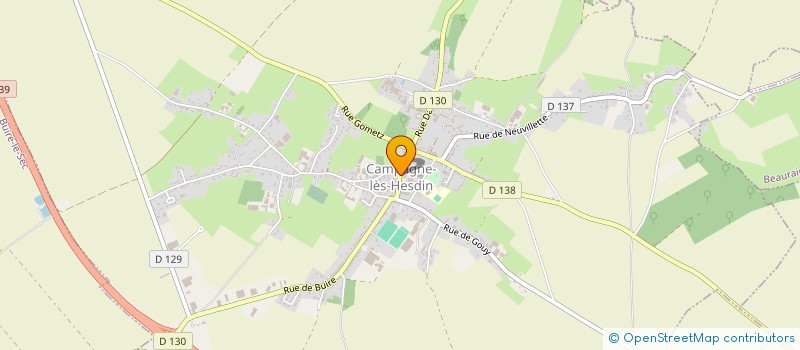 localisation de l'entreprise 483 828 430   CAMPAGNE-LES-HESDIN