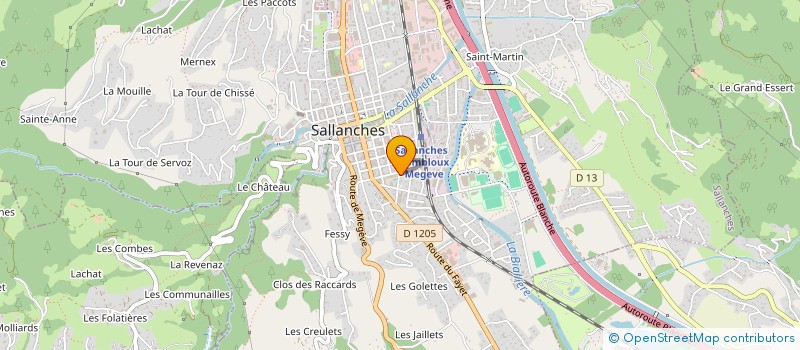 localisation de l'entreprise 483 829 669   SAINT-GERVAIS-LES-BAINS