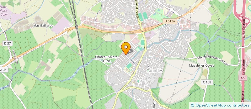 localisation de l'entreprise 483 848 578   CANOHES