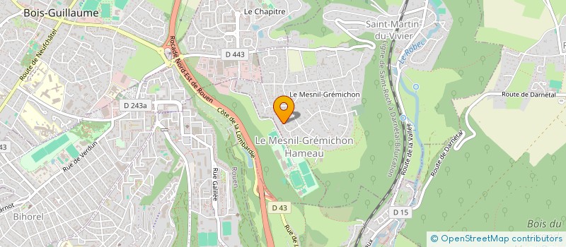 localisation de l'entreprise 483 860 367   SAINT-MARTIN-DU-VIVIER