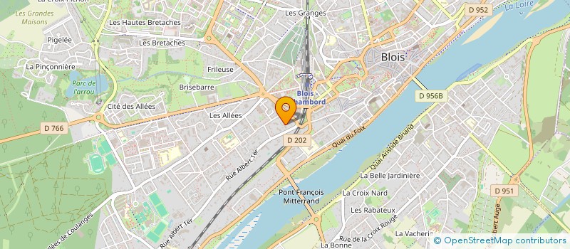 localisation de l'entreprise 483 863 767   BLOIS