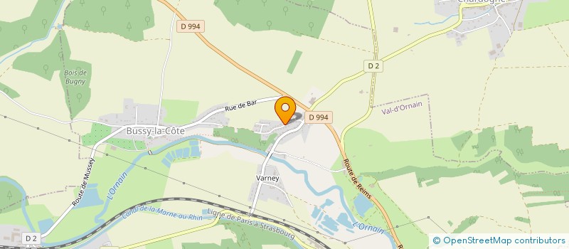 localisation de l'entreprise 483 892 790 à BAR-LE-DUC