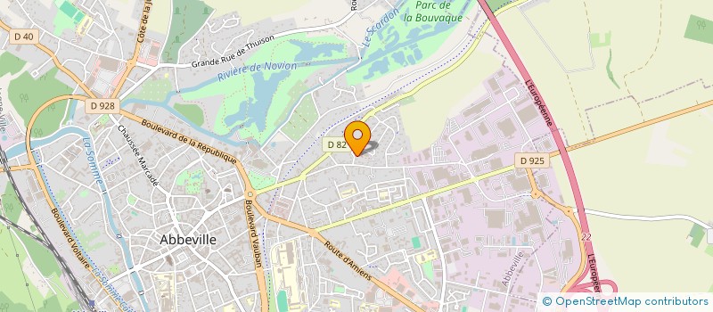 localisation de l'entreprise 483 979 613 à ABBEVILLE
