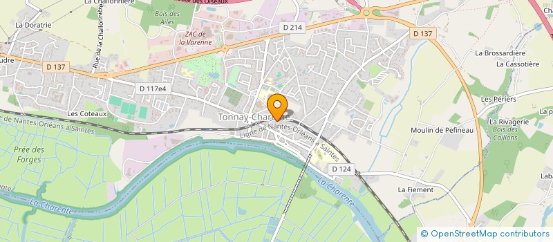 localisation de l'entreprise 483 980 520   TONNAY-CHARENTE