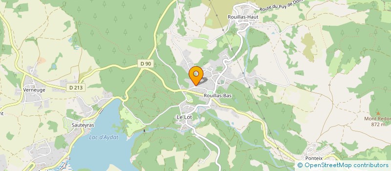 localisation de l'entreprise 483 985 446   AYDAT