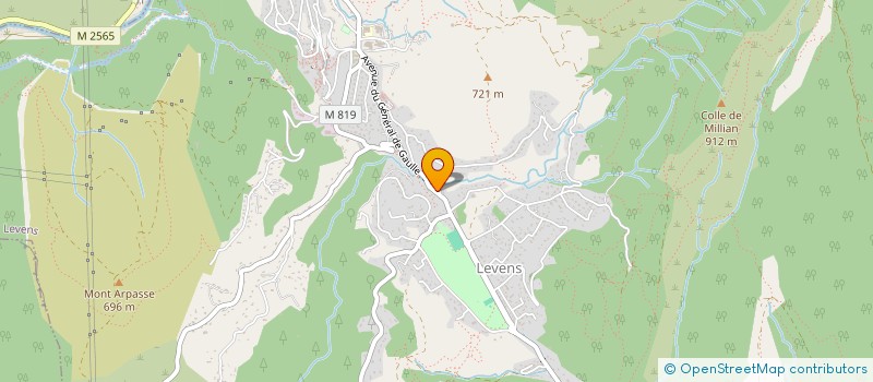 localisation de l'entreprise 484 018 254   LEVENS