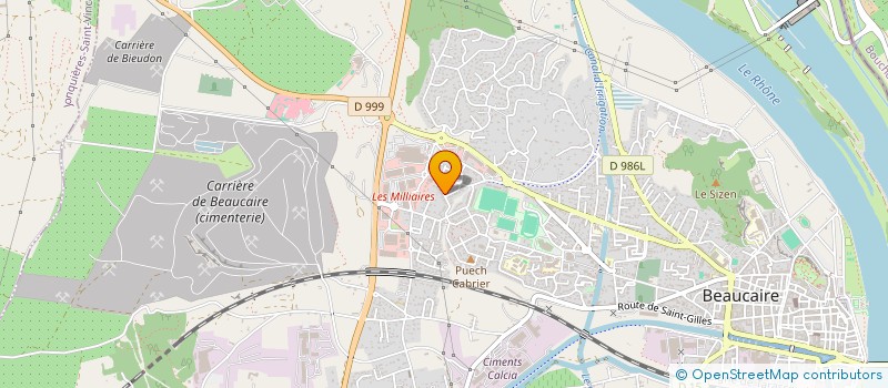localisation de l'entreprise 484 024 344   BEAUCAIRE