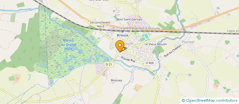 localisation de l'entreprise 484 060 611 à BRIOUZE