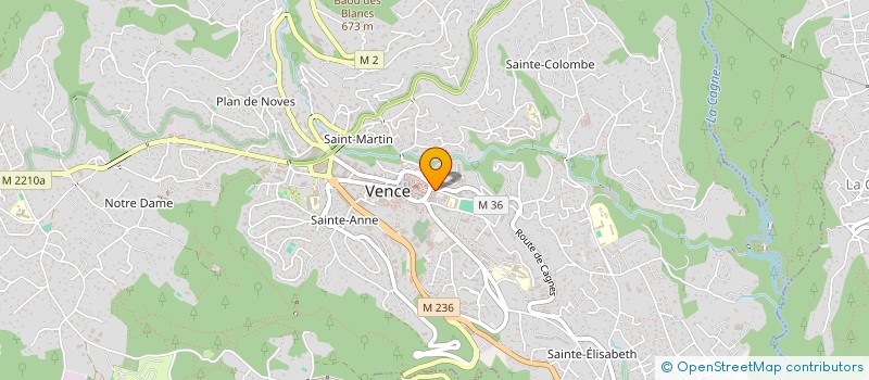 localisation de l'entreprise 484 080 924   VENCE