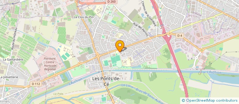 localisation de l'entreprise 484 101 902  à LES PONTS-DE-CE